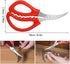 Calary 8Pcs Seafood Scissors Crab Scissors Seafood Shears Multifunctional Crab Leg Crackers and Tools...