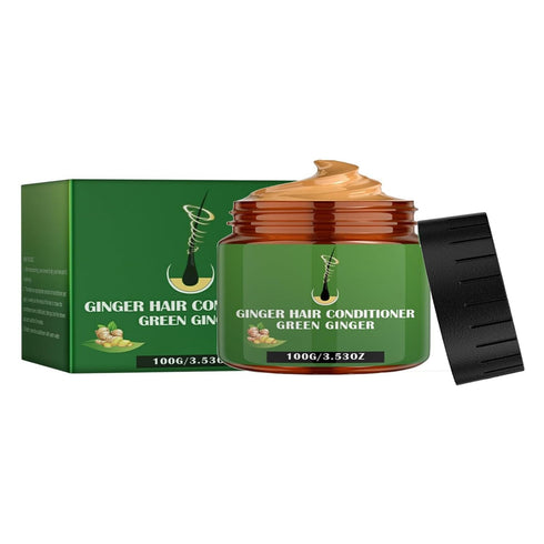 Ginger Hair Growth Conditioner Hair Regrowth Cream Moisturizing Scalp Massage Hair Follicle Hair Care 3.53 oz...