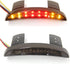 Motorcycle Chopped Rear Fender Edge LED Brake License Plate Tail Light Stop Running Light Turn Signal Lamp for Harley Sportster XL883N 1200N XL120...