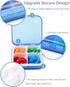 2 Pack Portable Travel Pill Organizer Case for Pocket or Purse Cute Small Daily Pill Box BPA Free Plastic Medicine Vitamin Holder Container (4 Com...
