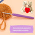 Crochet Hook, 5.0 mm Ergonomic Crochet Hook, Crochet Needles, Ergonomic Handle Crochet Hook, Knitting Needles with Soft Handle Beginners and Exper...