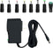 12V 2A AC Adapter Charger Replacement with 8 Tips, Regulated 12 Volts 2000mA Power Supply Cord Suitable for 12V LED Strip Light, CCTV Camera, BT S...
