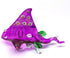 ZOOCRAFT Glass Stingray Figurine Purple Hand Blown Art Sealife Ornament Collectible Miniature Aquarium Coastal Decor...