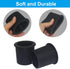 2 Pack Table Umbrella Hole Rings Silicone Umbrella Cone Wedge Plug Patio Umbrella Hole Plug for Patio Table Holes (Black)...