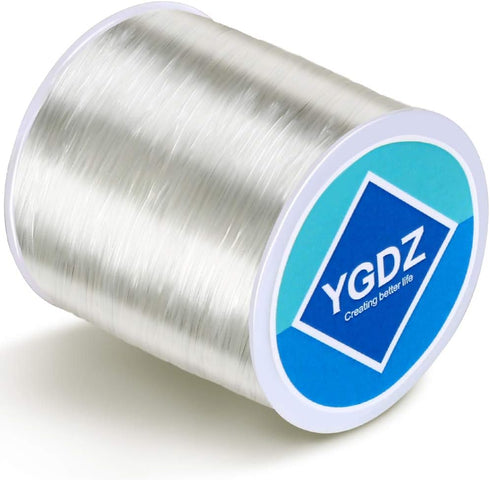 0.8mm Elastic String, YGDZ 3 Rolls Bracelets String Clear Elastic Stretch Cord Jewelry Bead Bracelet String for Seed Beads, Bracelets and Jewelry ...