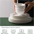 DOWAN 10 OZ Small Dessert Bowls - 4.5" Ceramic Cereal Bowls Set of 8 - Porcelain Off-White Bowl for Side Dishes, Rice, Ice Cream, Oatmeal, Fruit, ...