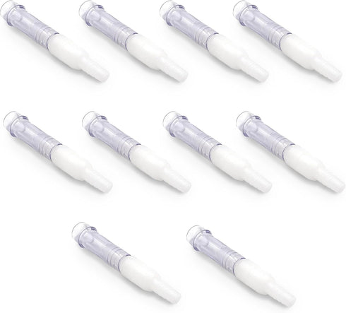 Oxygen Tubing Swivel Connectors 10-Pack, Cannula, Hose, Tube Connectors, Oxygen Line Splitter, Concentrator Supplies, 360-Degree Rotation, Medical...