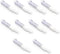 Oxygen Tubing Swivel Connectors 10-Pack, Cannula, Hose, Tube Connectors, Oxygen Line Splitter, Concentrator Supplies, 360-Degree Rotation, Medical...