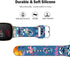 Stitch Holiday Pink Couple Bands Compatible with Fitbit Sense/Sense 2/Versa 3/Versa 4 Band Fancy Soft Sport Silicone Cartoon Holiday Strap Men Wom...