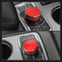 LECART for Jeep Grand Cherokee Accessories 2014-2021 Central Multimedia 4WD Switch Knob Cover Aluminum Alloy Red 1 Pack...