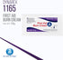 Dynarex First Aid Burn Cream - Burn Ointment For Minor Cuts, Wounds, Burns - Single Dose Water-Based Formula with Benzalkonium Chloride - For Medi...
