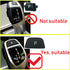 Gear Shift Gear Shift Knob Lever P Parking Button Cover Replacement Compatible with BMW 3' F30/F31/F34, 5' F10/F11, 7' F01/F02, X3 F25,X4 F26...
