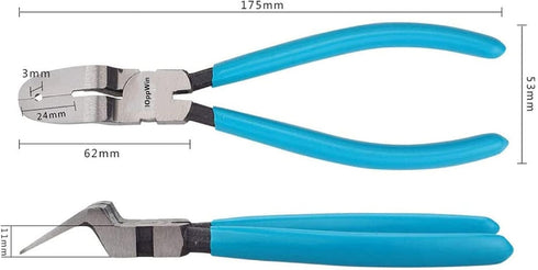 Panel Clip Pliers, Auto Trim Removal Fastener Plier Car Door Panel Clip Tools Plastic Rivets Pry Puller Adjustable Multipurpose Diagonal Cutting P...