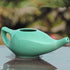 HealthGoodsIn Ceramic Neti Pot for Sinus, Premium Grade, Dishwasher Safe, Holds 225 Ml. Water - Turquoise Color...