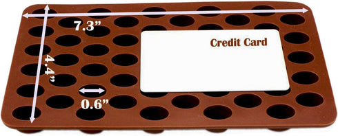 4 x 55 Mini Coffee Beans Chocolate Mold Candy Ice Cube Jelly DIY Cake Decoration Food-Grade Silicone Bakeware Mould Baking Molds...