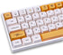 PBT Dye-Sub Keycaps 138 Keys XDA Profile Honey Milk Keycaps Set Fit for 61/64/87/104/108 Mechanical Keyboard Cherry Mx Switches...