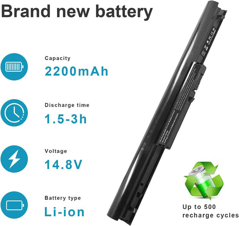 Fancy Buying Battery for HP Spare 694864-851 695192-001 H4Q45AA HSTNN-YB4D HSTNN-YB4M,VOLKS VK04, TPN Q113, TPN Q114, TPN Q115, HP Pavilion Sleekb...