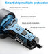 4 Ports USB Car Charger Adapter, Auto Portable PD 3.1/QC 3.0 Fast Charge Cigarette Lighter with Flush Fit Charging Plug, Compatible with iPhone 14...