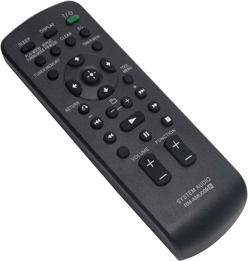 RM-AMU009 RMAMU009 Replace Remote Control fit for Sony Mini Hi-Fi Component Audio Stereo System CMT-BX20i CMT-BX50BTi CMT-CX4iP CMT-CX5BiP CMT-CX5...