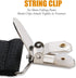 Buyless Fashion 1” Heavy Duty Metal Clips for Suspenders, Pacifiers, Bib Clips, Toy Holder Or Mitten Clips – 12 Clips...