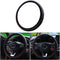 Car Steering Wheel Cover, Anti-Slip Soft Stretch Breathable Waterproof Weatherproof Durable Leather Automotive Wheel Cover Protector, 14.5-15 Inch...