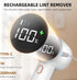 Fabric Shaver, Electric Lint Remover, Rechargeable Lint Shaver, Sweater Defuzzer to Remove Pilling, Battery Operated, 6-blade, 3-speed with LED Di...