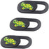3 Pack Laptop Web Camera Cover Ultra Thin (0.027in) Webcam Cover Slide Turtle Printed for Laptop,Desktop,PC,Macboook,iMac,Computer,Smartphone...