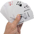 Economy Playing Cards - 2 Decks (Red and Blue Decks) 2.3/8 inches by 3.3/8 inches (55mm X 86mm) Plastic Coated. Great for Poker, Blackjack, Bridge...