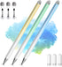 Stylus Pens for Touch Screens, 2 in 1 High Precision Universal Stylus Pen for iPad Compatible with Apple, iPhone, iPad, Android, Samsung Tablets, ...