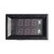 AKK LED Digital Voltmeter Ammeter Blue Red LED Amp Dual Digital Display Voltage Meter...
