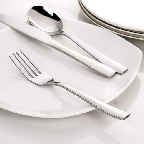 Hiware 12-piece Dinner Forks, Extra-Fine Stainless Steel Forks for Home, Kitchen or Restaurant, Mirror Finish, Dishwasher Safe, 8 Inches...