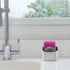 iDesign Forma Polished Stainless Steel Sink Organizer Set with Sponge and Scrubby - 3.1" x 4" x 3.1"...