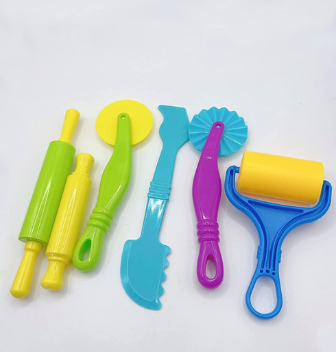 AOIRFUQ Clay and Dough Tools Six Piece Set - Ages 3 & Up...