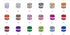 YarnArt Metallic Club Yarn Super Bulky T-Shirt Yarn 100% Polyester Yarn 6.35 oz / 180 gr, 60 yrds / 55 Meters, Shiny Colors, Handbag Yarn, Rug, Ch...