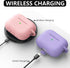 2 Pack AirPod Pro Case Cover with Cleaner Kit,Soft Silicone Protective Case for Apple AirPod Pro 2nd/1st Generation Case for Women Men,AirPods Pro...