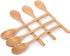 Wooden Spoons, 6PCS 9 Inch Wood Soup Spoons for Eating Mixing Stirring, Long Handle Spoon for Japanese Style Home Kitchen Cooking Stirring...