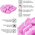 3 pcs Silicone Chocolate Molds, VEINARDYL 24-Cavity Insect 3D Muffin Mould Kitchen Pastry Baking Pan for Fat Bomb Cake Candy Cupcake Soap Candle -...
