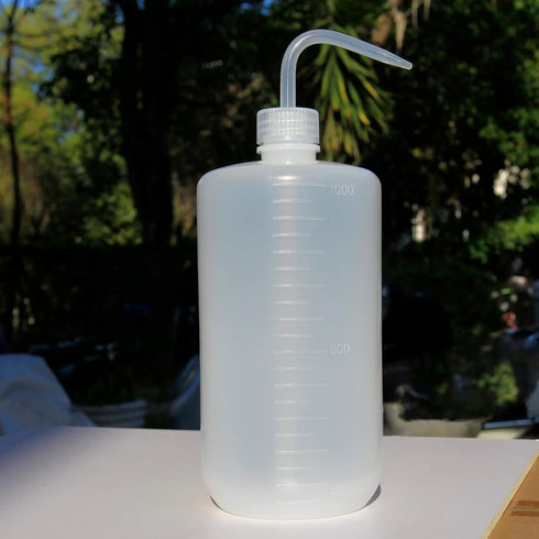 Oubest Squeeze Bottle 1000ml 32oz Wash Bottle Succulent Watering Can LDPE Plastic Squirt Bottle for Irrigation Plant, Medical Lab, Tattoo Supplies...