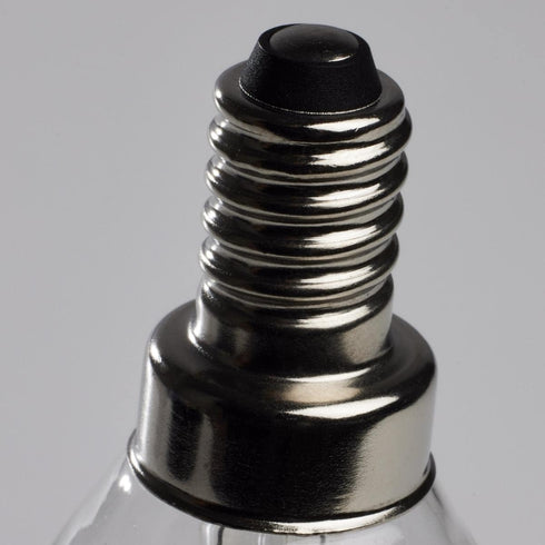 Satco 4-Watt LED E12 Light Bulb, 4000K, 15000 Hour Rating, Dimmable...