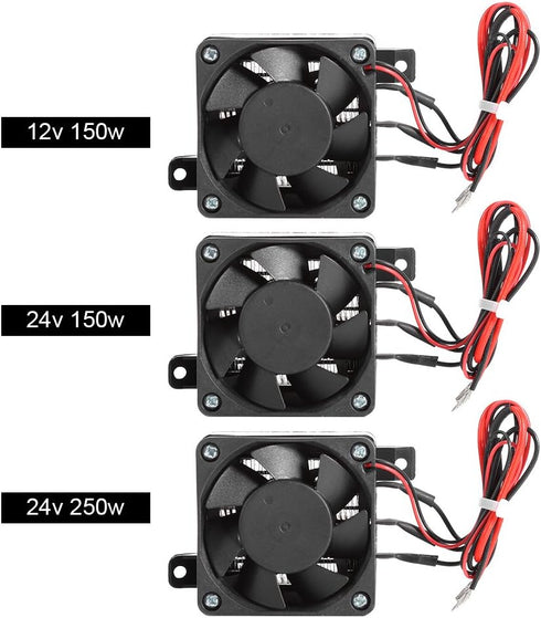 Constant Temperature PTC Electric Fan Heater for Car Small Space Heating Incubator(12V 150W)...