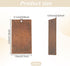 PH PandaHall 50 Pcs Brass Flat Rectangle Blank Stamping Tag Pendants Charms 32x18x0.5mm for Bracelet Necklace Jewelry DIY Craft Making Red Copper...