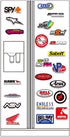 100 pcs/Pack Fashion Motocross Motorcycles Dirt Bike Supercross Stickers No Repetition Sticker Vinyl Cool Skateboard Guitar Travel Case Sticker Wa...