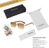 Gleyemor Mens Sunglasses Fashion Rimless Rectangle Sunglasses Square Frameless Sunglasses for Men...