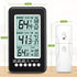 KeeKit Refrigerator Thermometer, Wireless Indoor Outdoor Thermometer with 2 Sensors, Digital Fridge Thermometer with Audible Alarm, Temperature Ga...