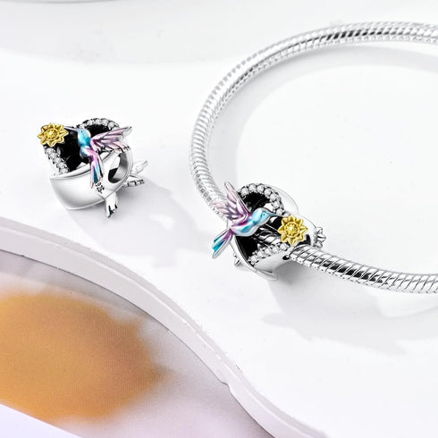 MULA 925 Sterling Silver Charms for Bracelets and Necklaces Dangle Pendants Beads Family Tree Charms Jewelry Gift for Women...