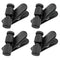 Earphone Cable Clip 360 Degree Rotating Motion Anti-Loss Fixed Earphones for 2-4mm Wire Thickness Adjustment Length Plastic Clip -4pcs......
