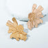 Large Flower Dangle Drop Earrings for Women Unique Charm Gold Tone Stud Earrings for Girls Chic Floral Statement Earrings for Party, Wedding, Shop...