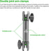FANAUE Double Socket Arm 15cm Arm Compatible Mount 0.78" Ball Components, Aluminum Construction - Fits 20mm Attachment Ball and Dash Mount (DA-150...