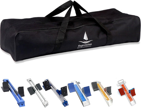 31.5in Sports Oxford Cloth Bag Fits Starting Blocks with an Overall Length of Less Than 30 Inches - Extra Large Travel Duffel Tote Gym Bag with 2-...