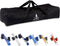 31.5in Sports Oxford Cloth Bag Fits Starting Blocks with an Overall Length of Less Than 30 Inches - Extra Large Travel Duffel Tote Gym Bag with 2-...